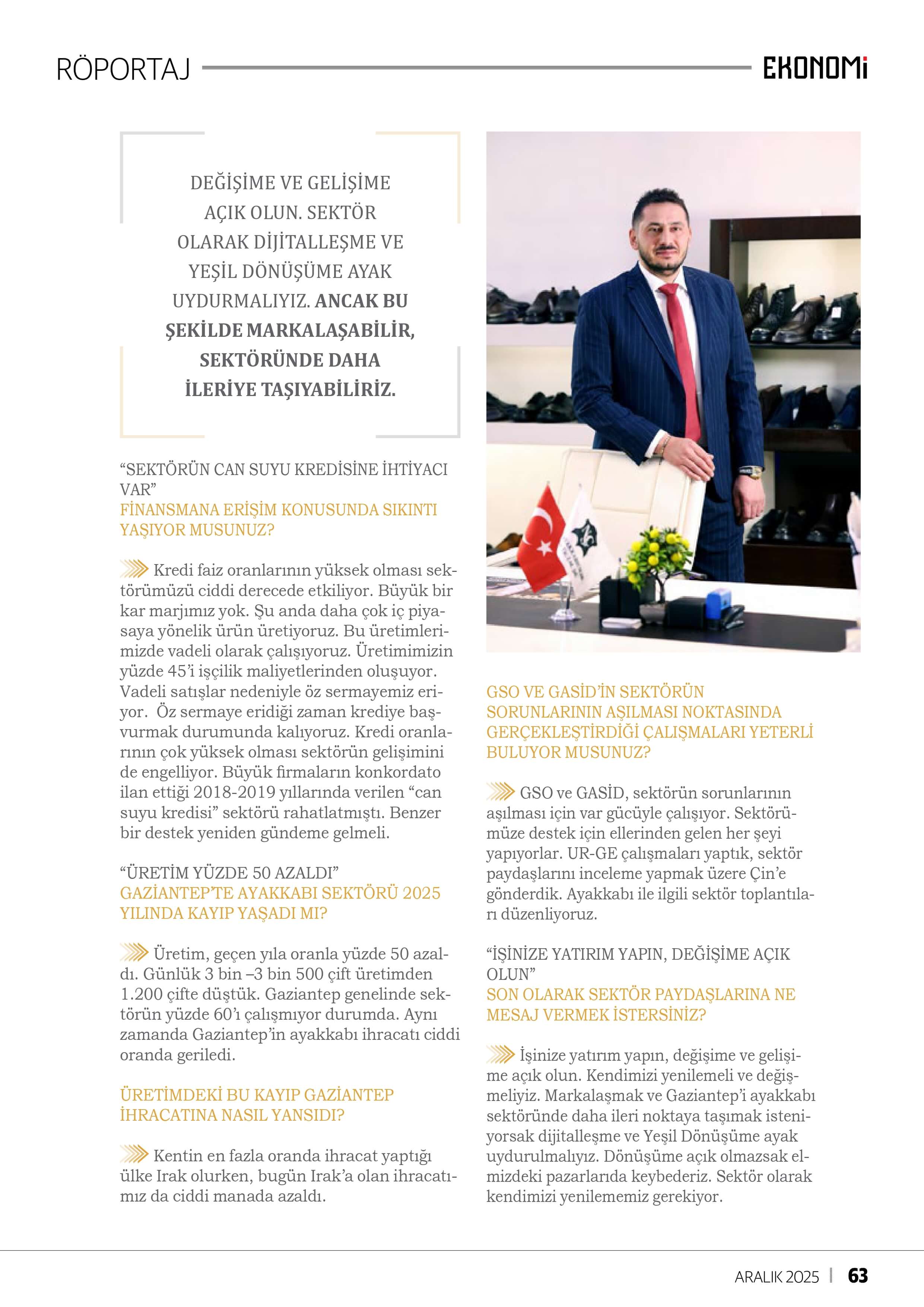 Markalaşmaktan Başka Çıkış Yok - Hakan Çelik Röportajı - Sayfa 8