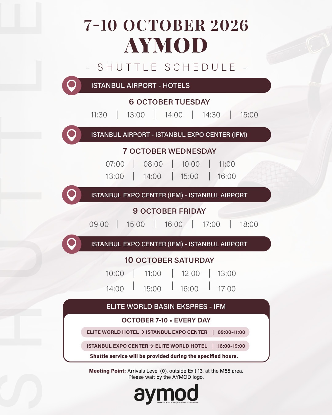 AYMOD Transfer Programı