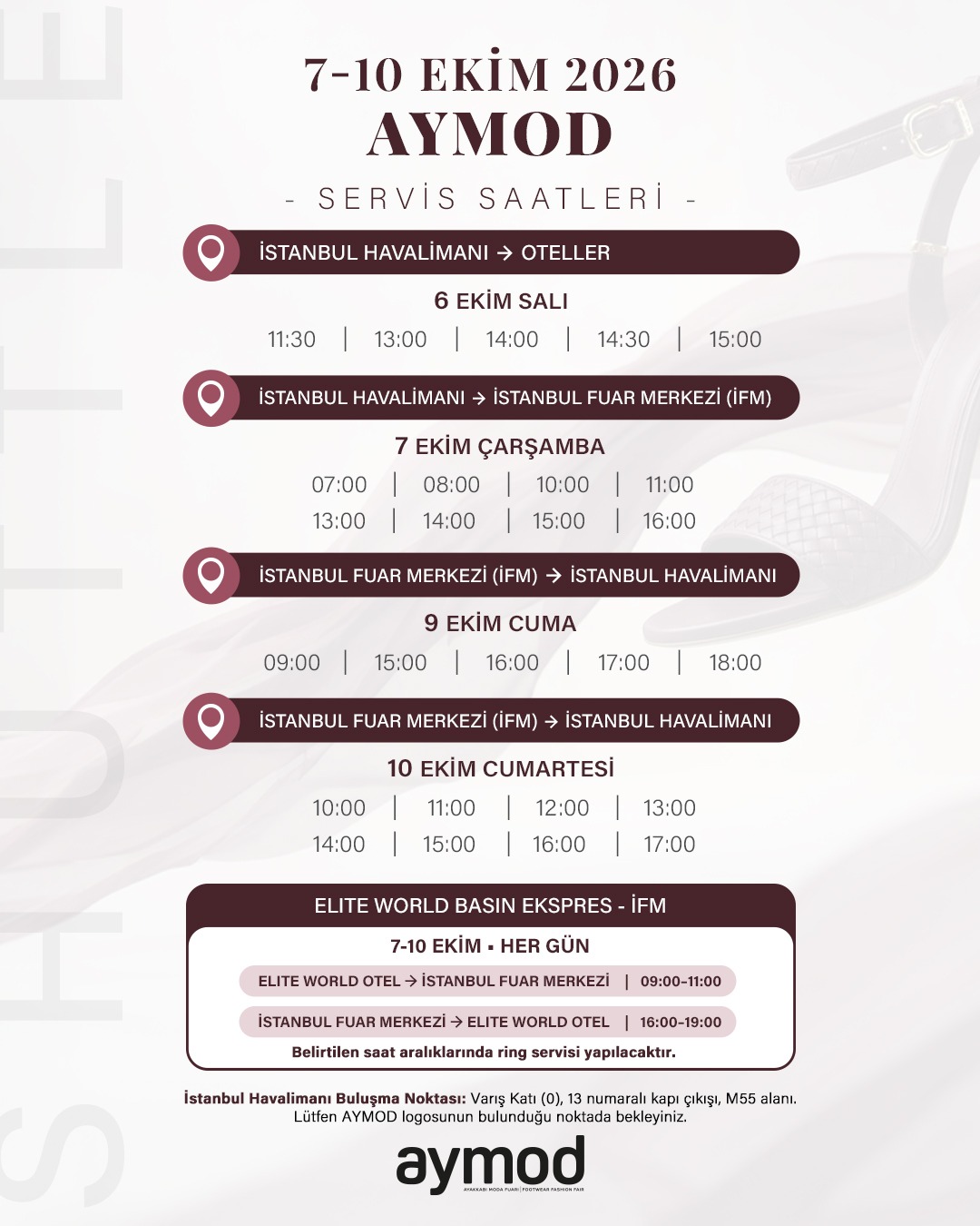 AYMOD Transfer Programı