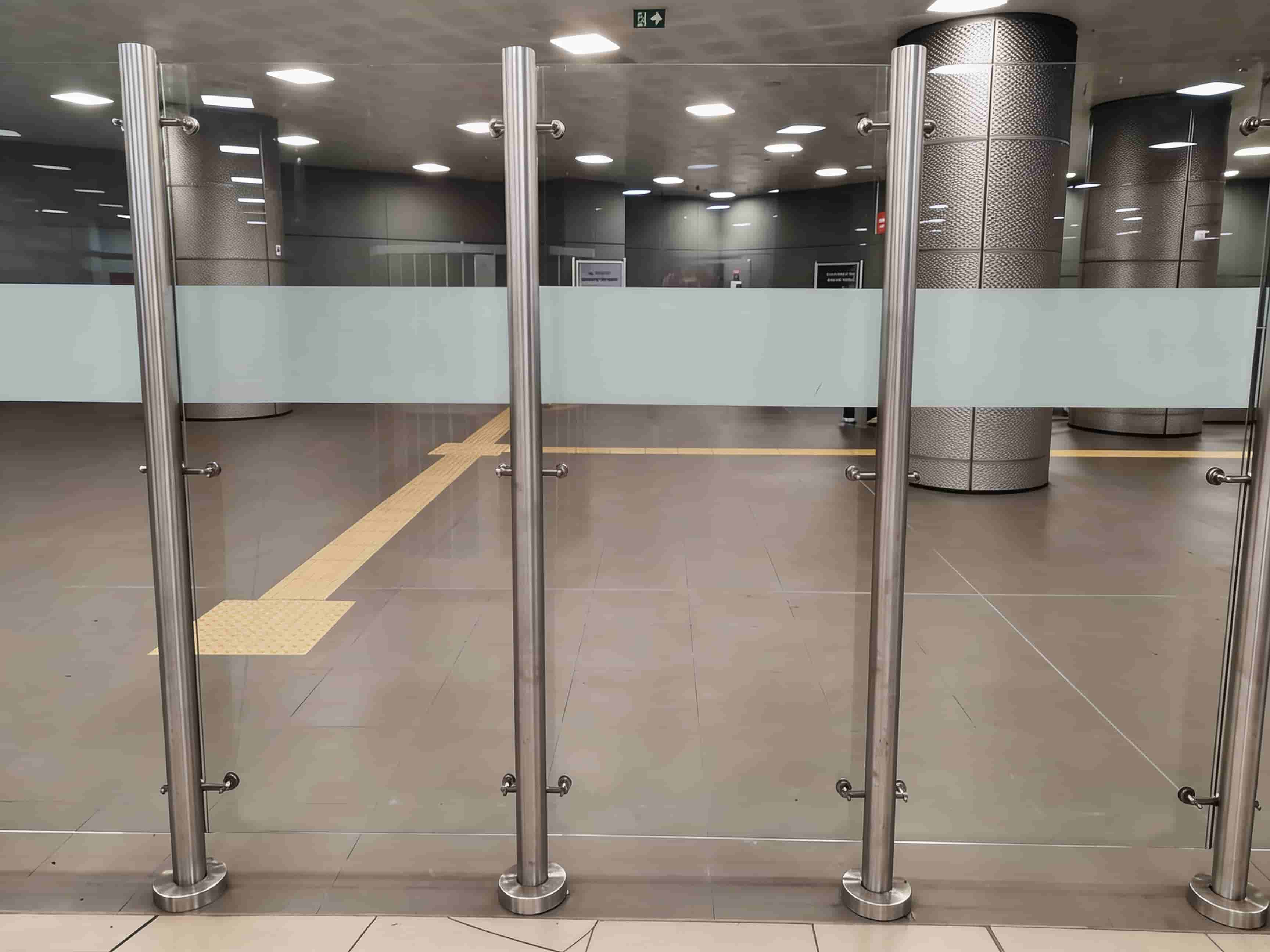 İstanbul Metro A.Ş Cam Korkuluk Sistemleri Projesi